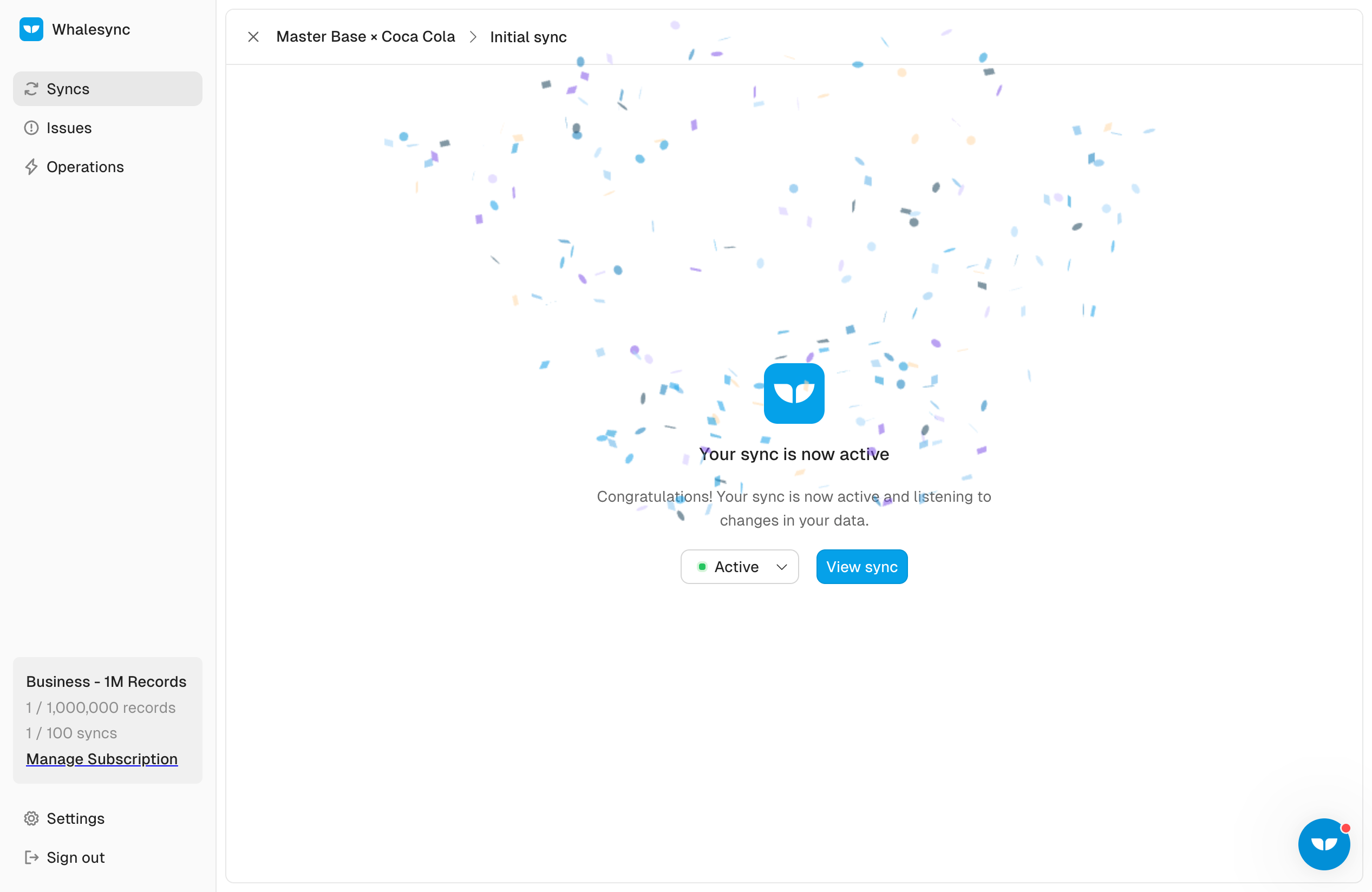You’re done! You now have a 2-way sync between your Airtable bases