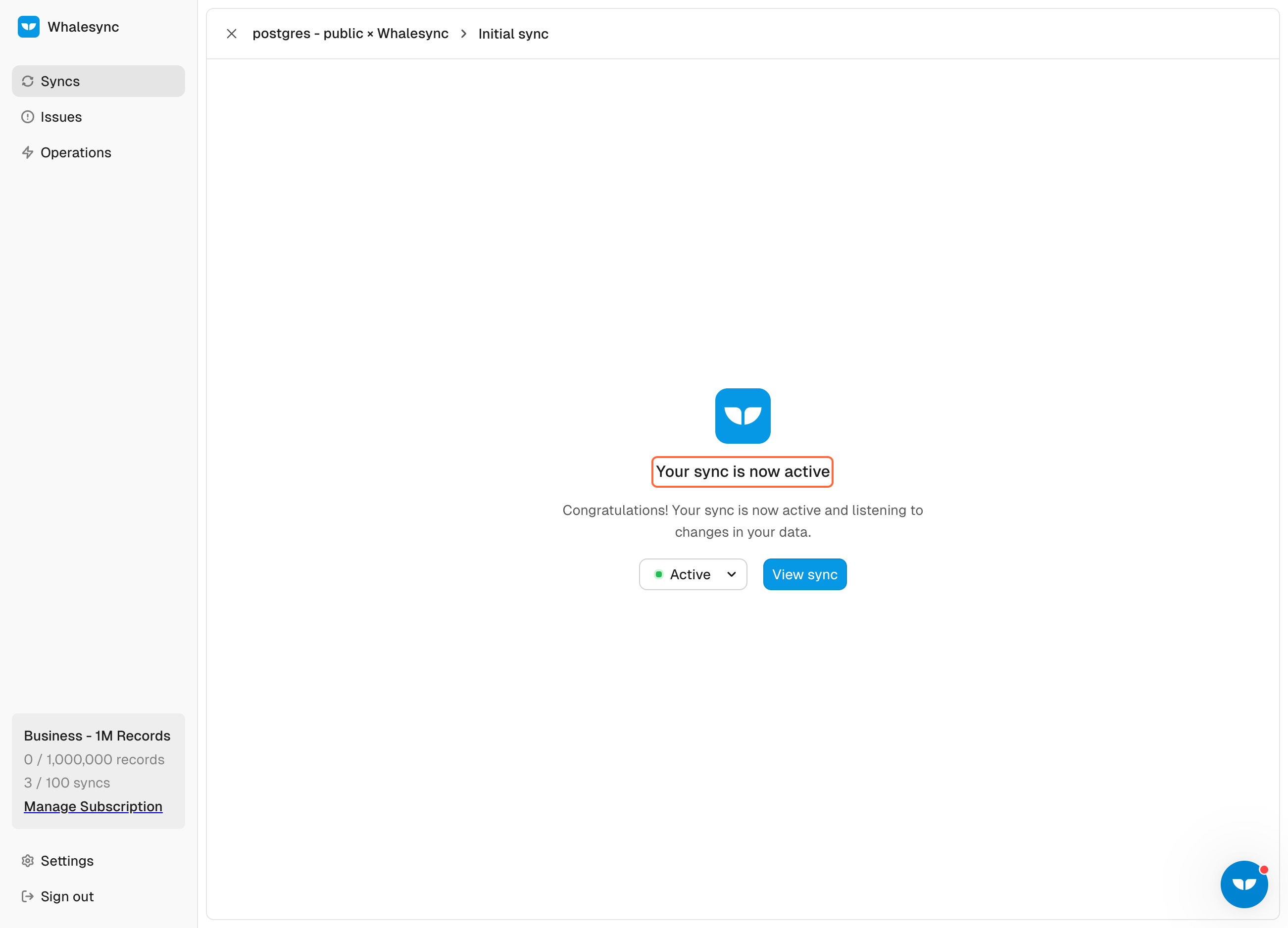12. Congratulations! You just synced your Postgres and Notion bases 🎉