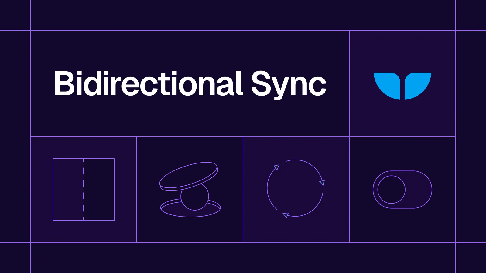 Title card reading 'Bidirectional Sync' with the Whalesync logo