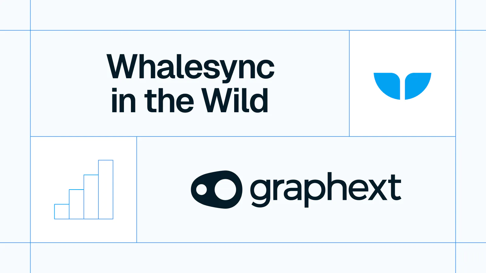Title card reading 'Whalesync in the Wild' featuring the Graphext logo