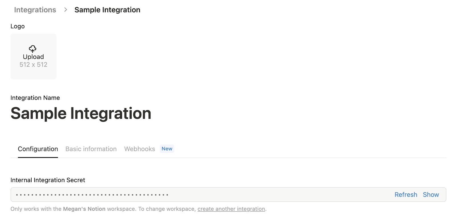 Step 1: Create a Notion integration