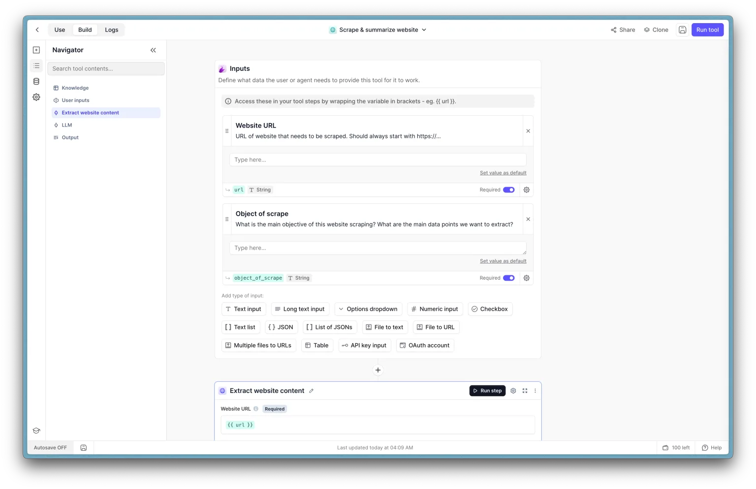 Relevance AI’s agent builder