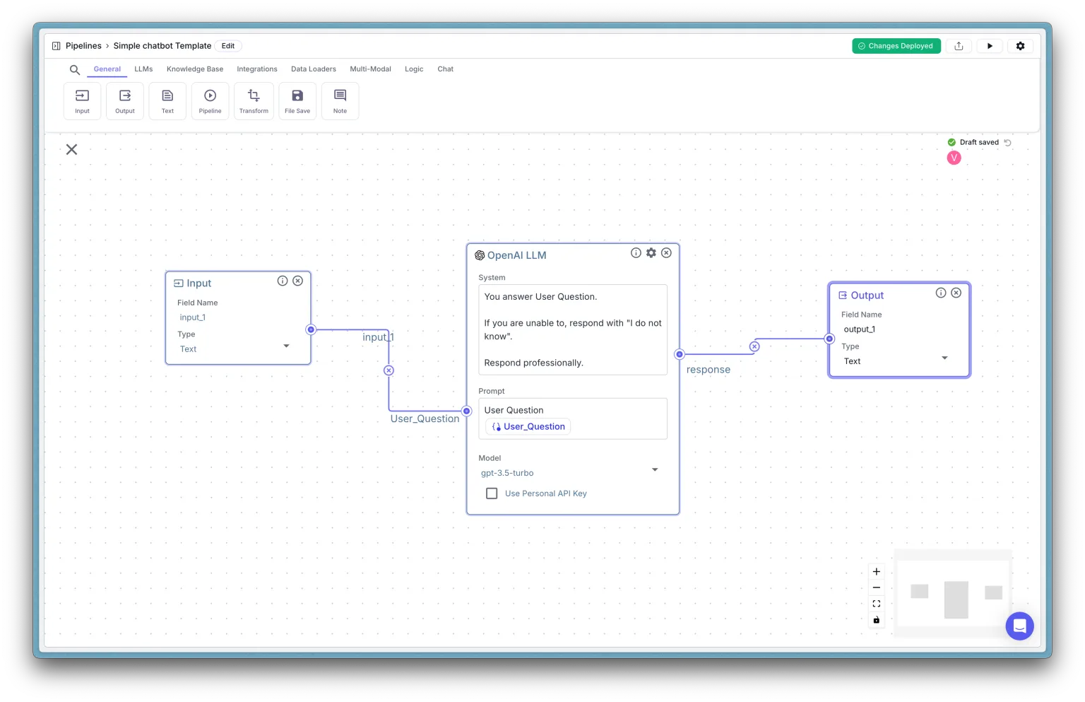 VectorShift’s AI workflow automation builder