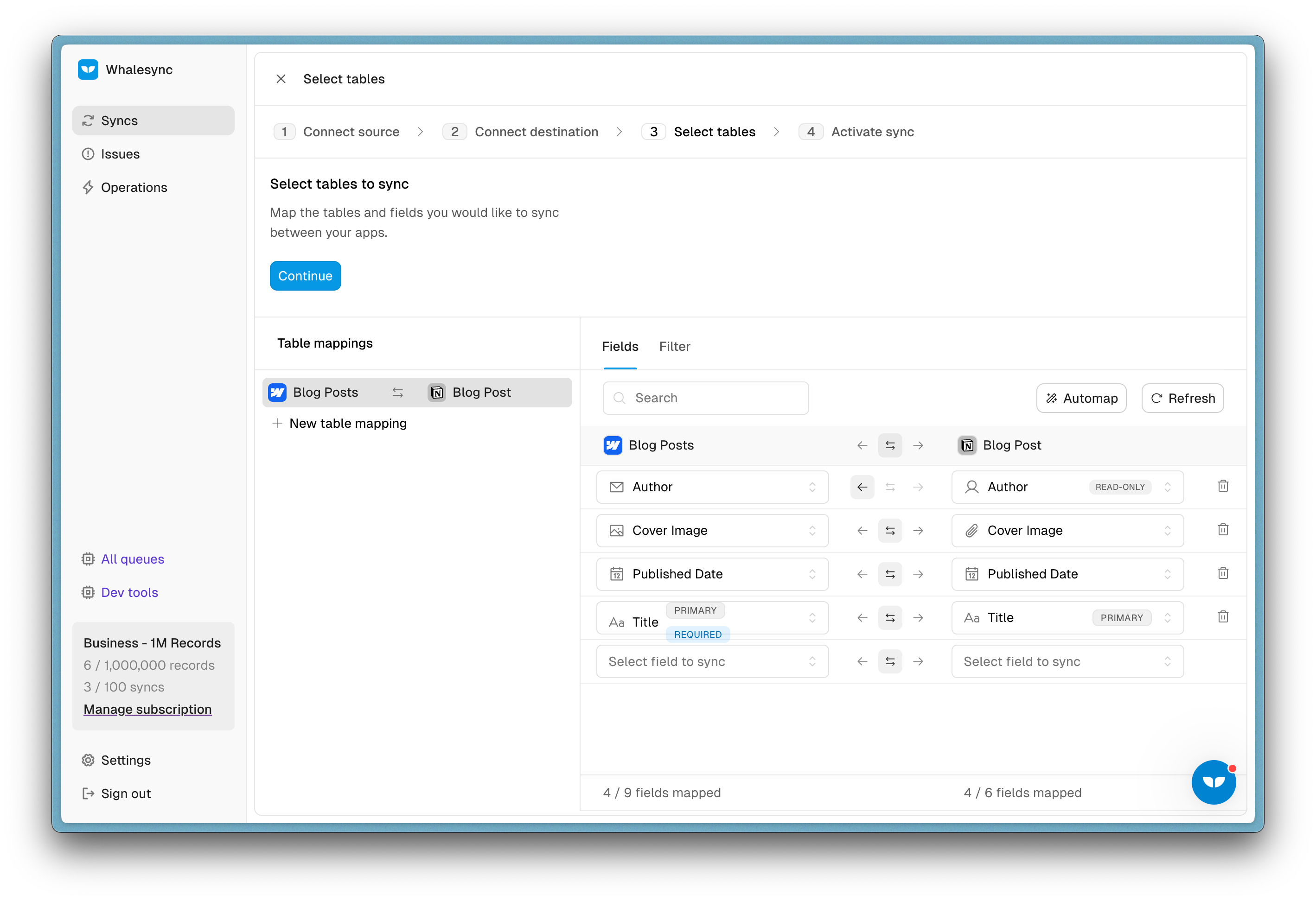 How to sync Notion to Webflow