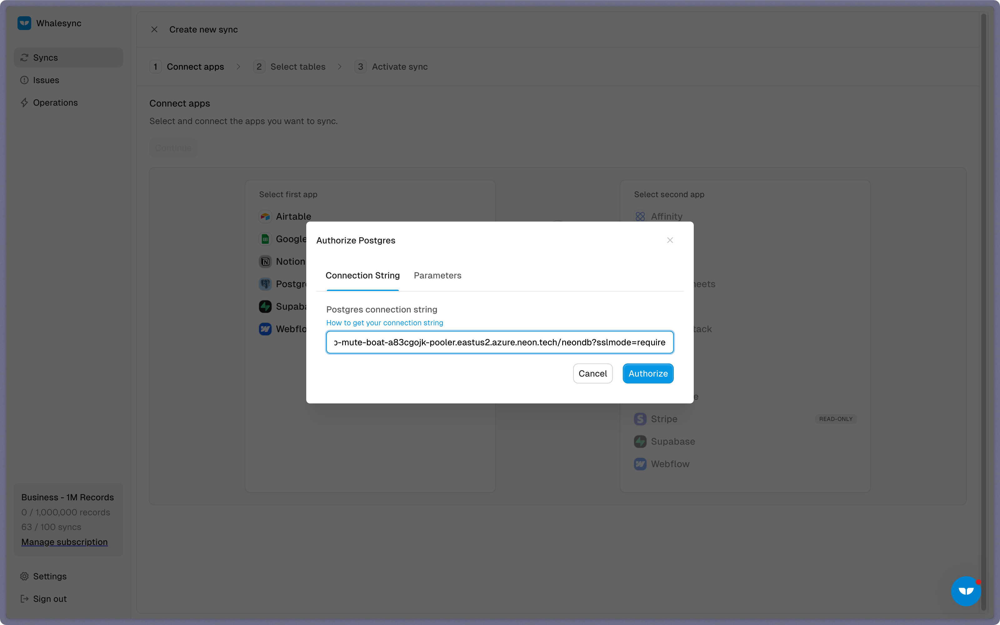 Step 2: Authorize your apps