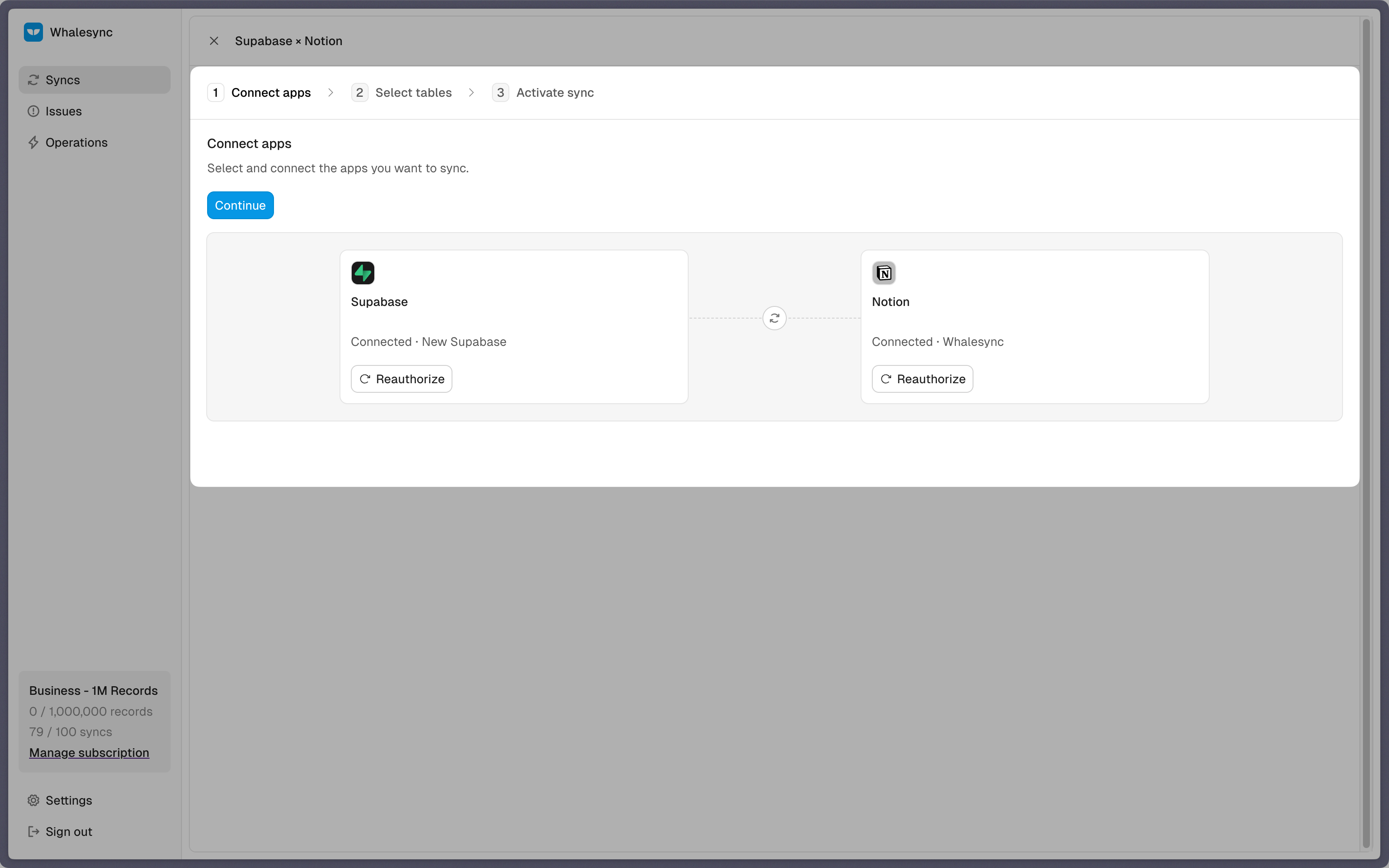 Step 2: Authorize your apps