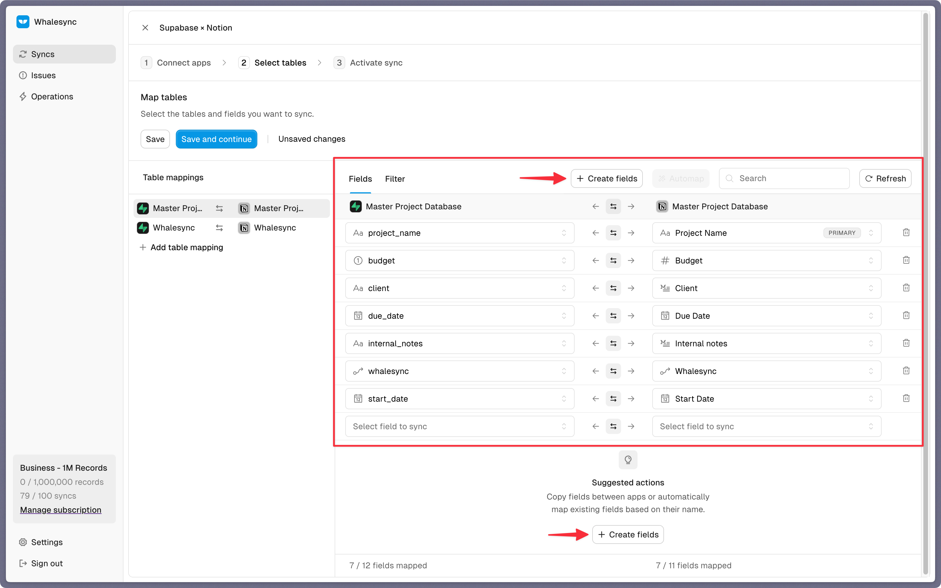 Step 4: Map your fields