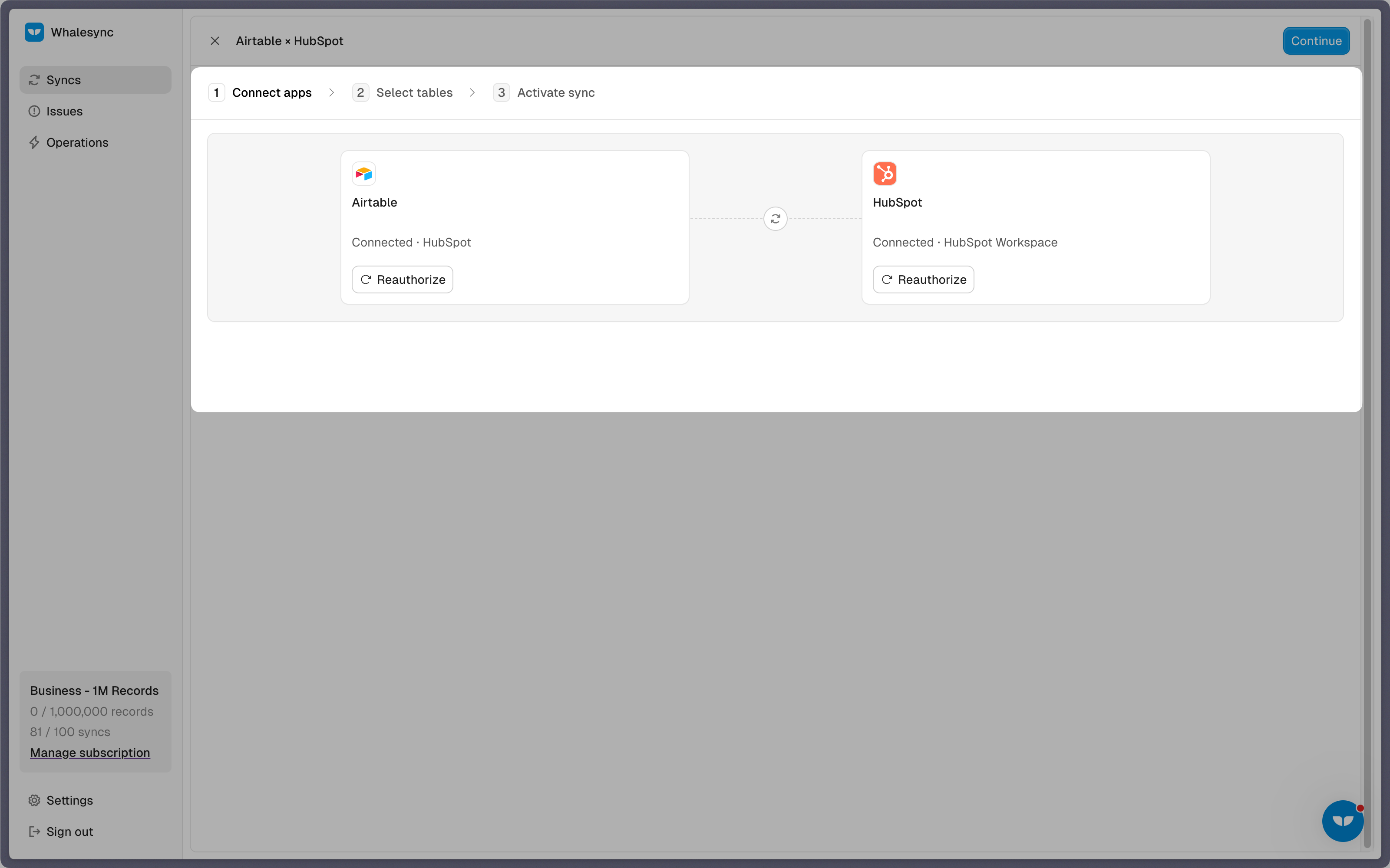 Step 2: Authorize your apps