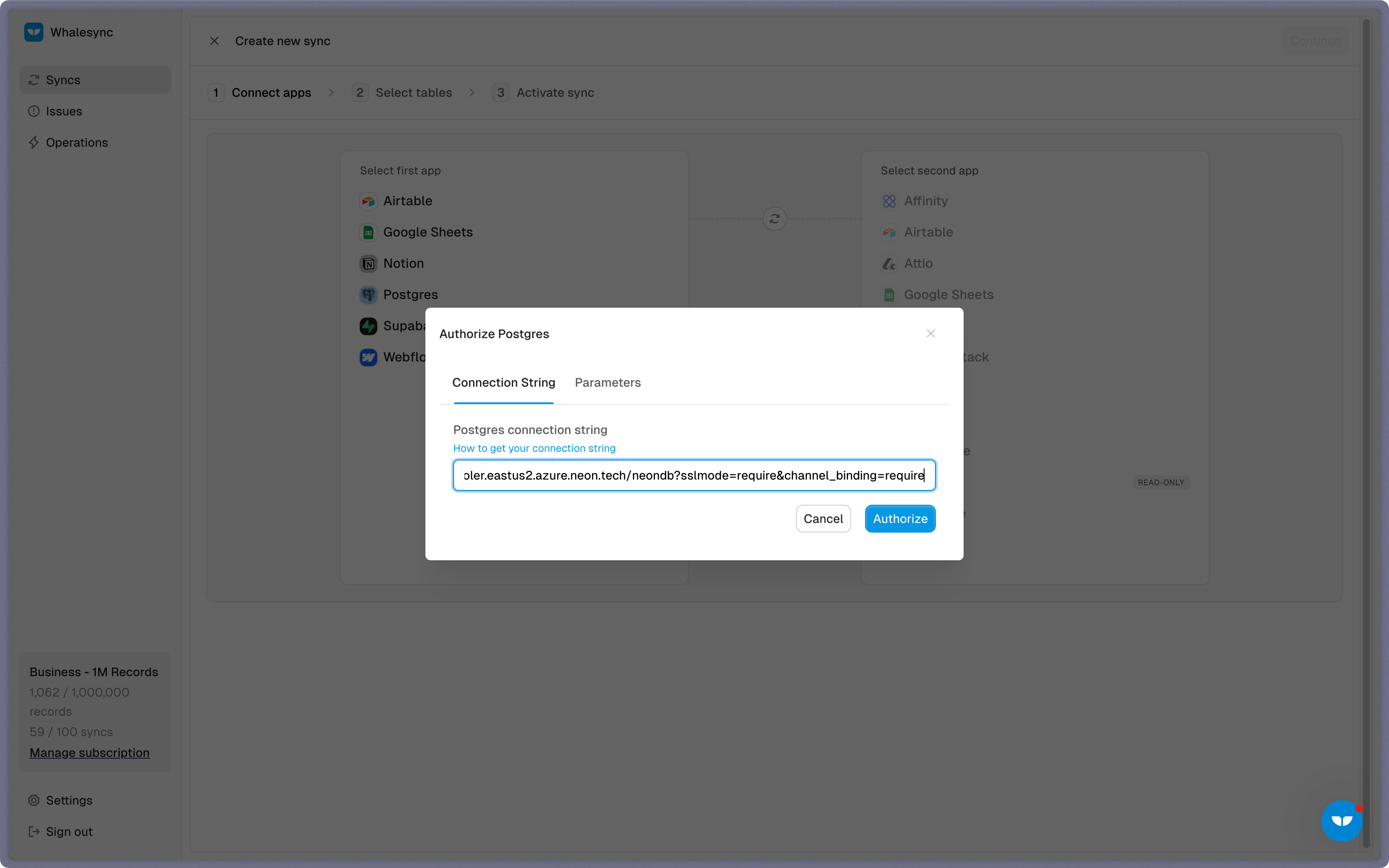 Step 2: Authorize your apps