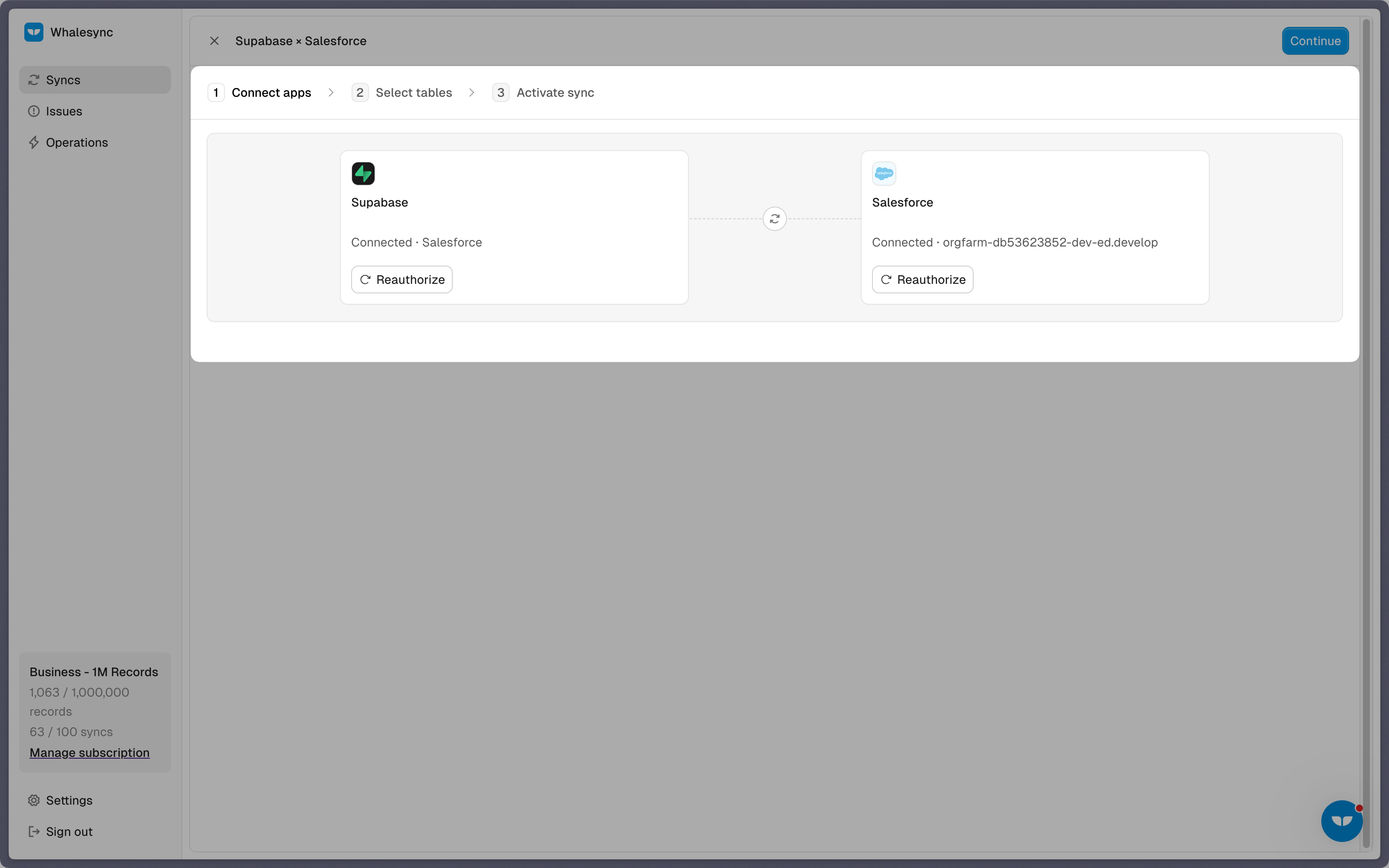 Step 2: Authorize your apps