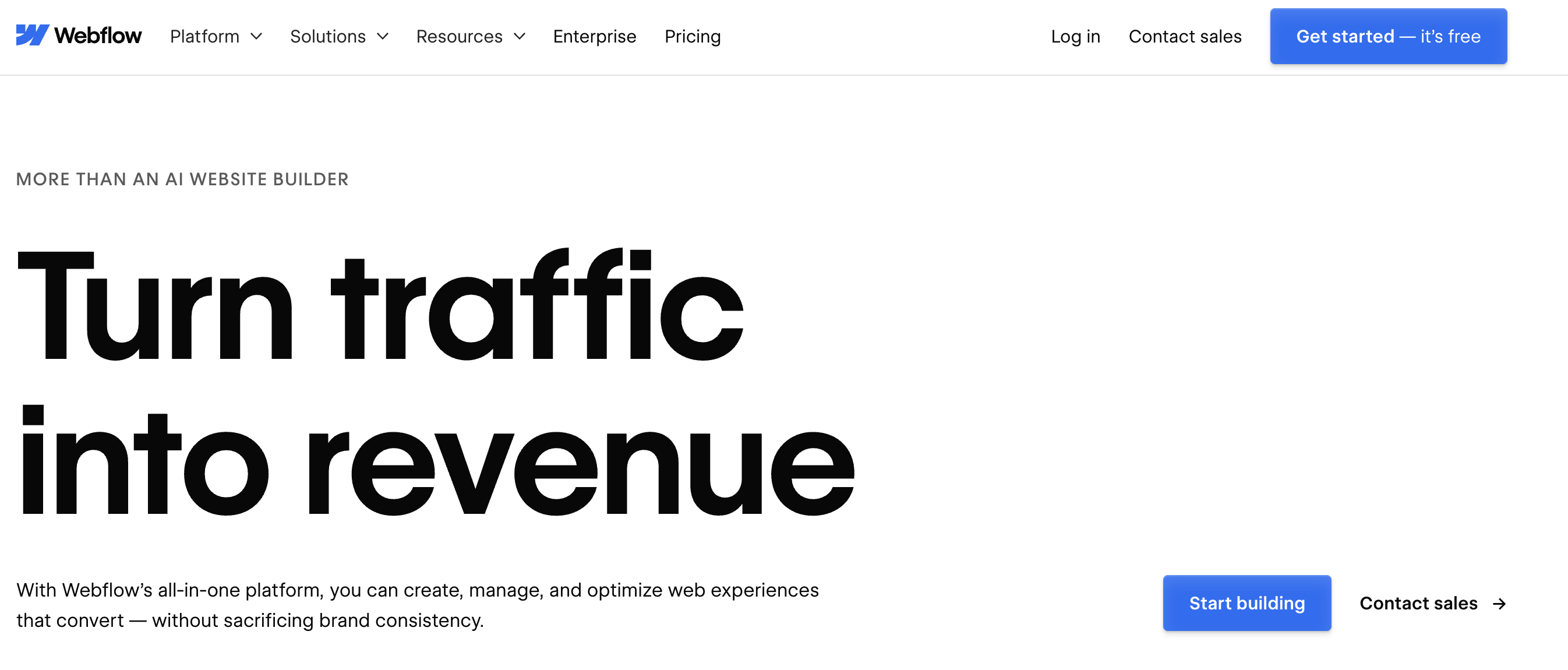 Webflow (best CMS for designers)
