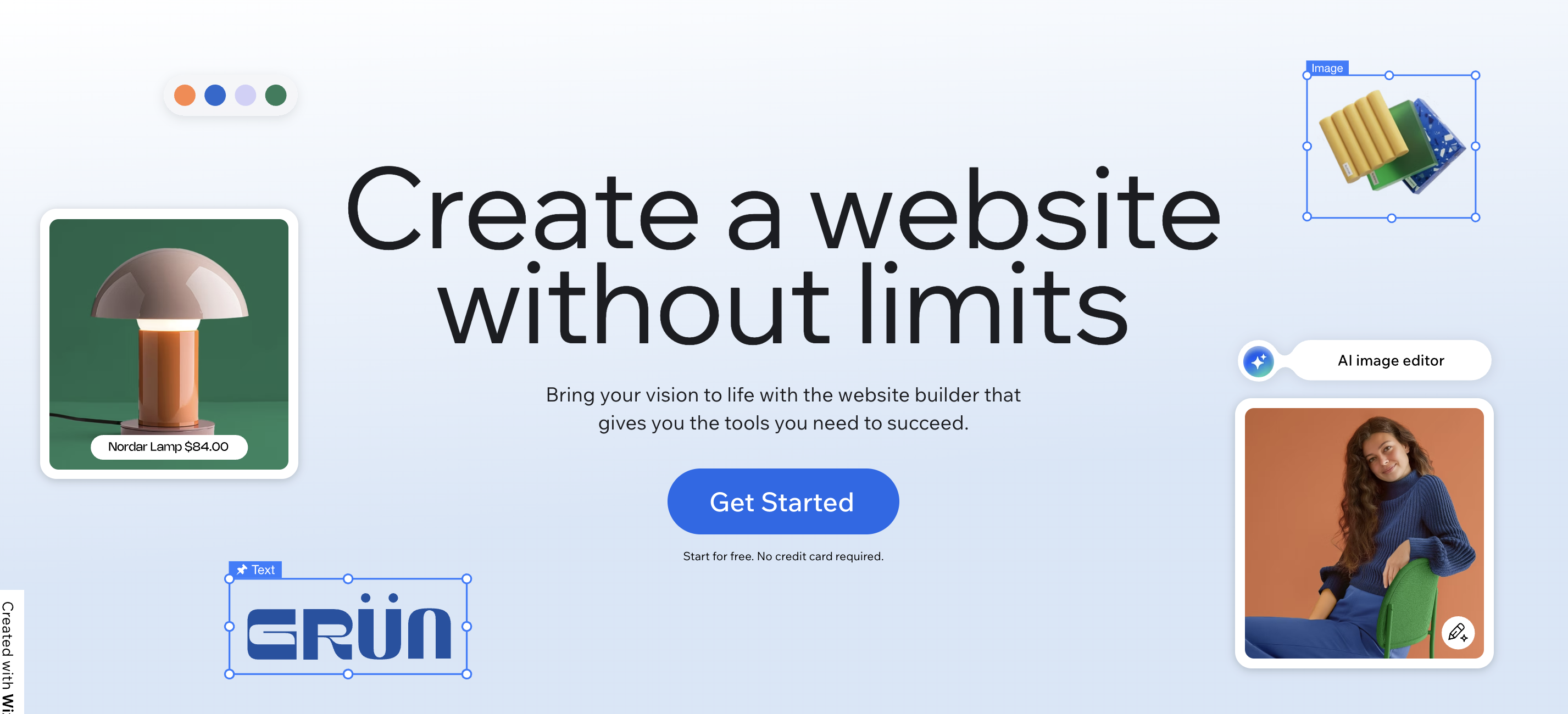 Wix (best Webflow alternative for a site builder/CMS)