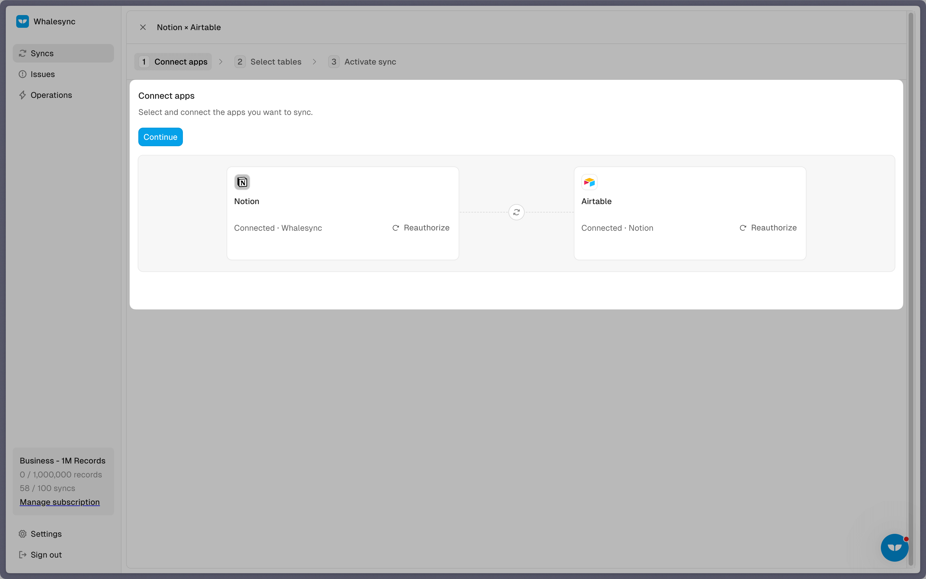 Step 2: Authorize your apps