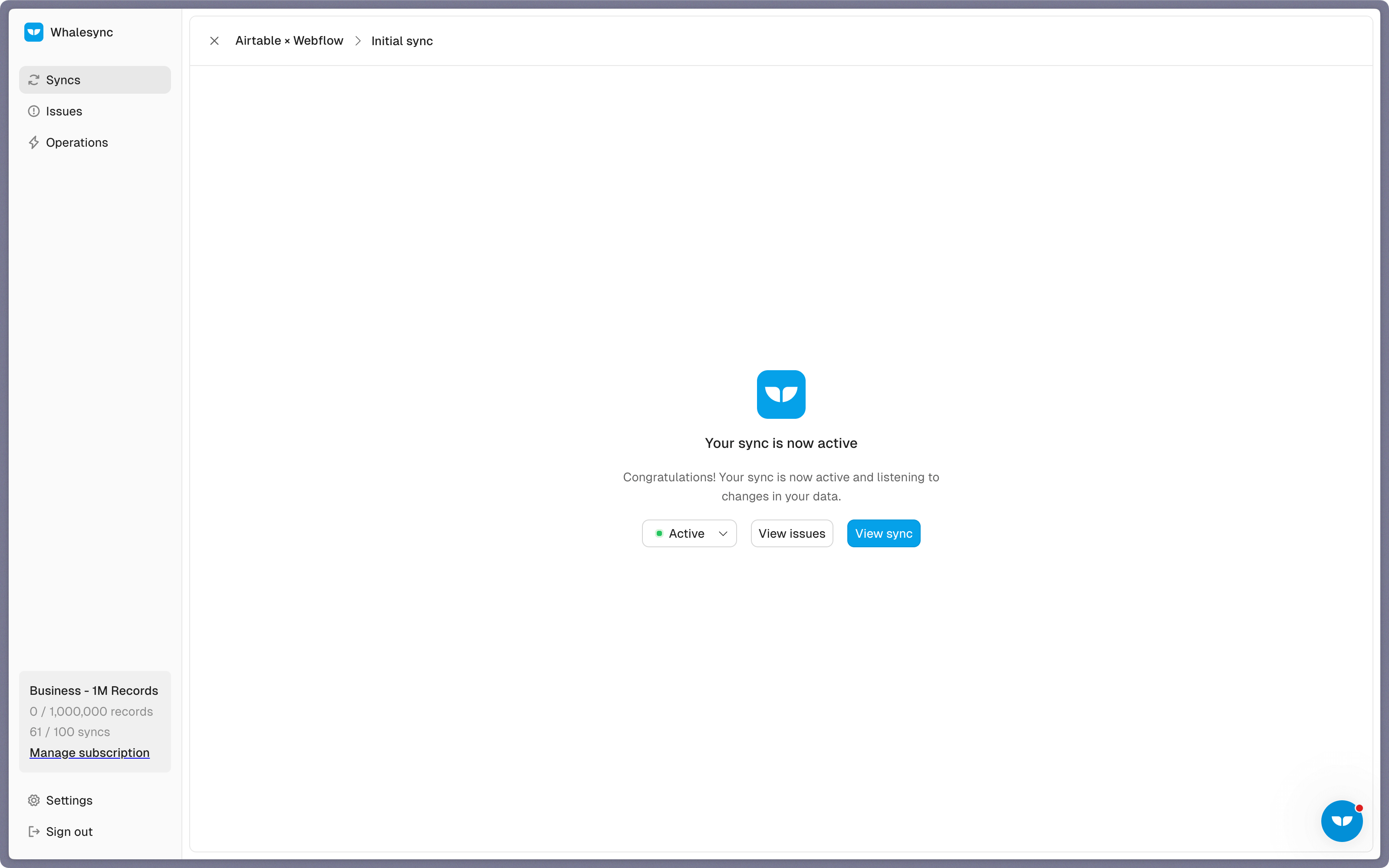 Done! Airtable and Notion is synced 🤝