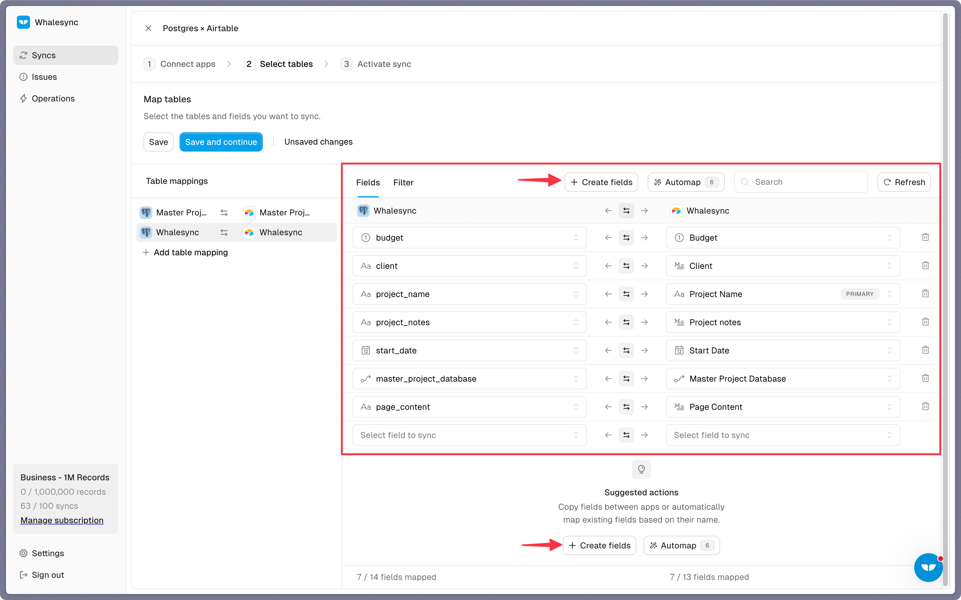 Step 4: Map your fields