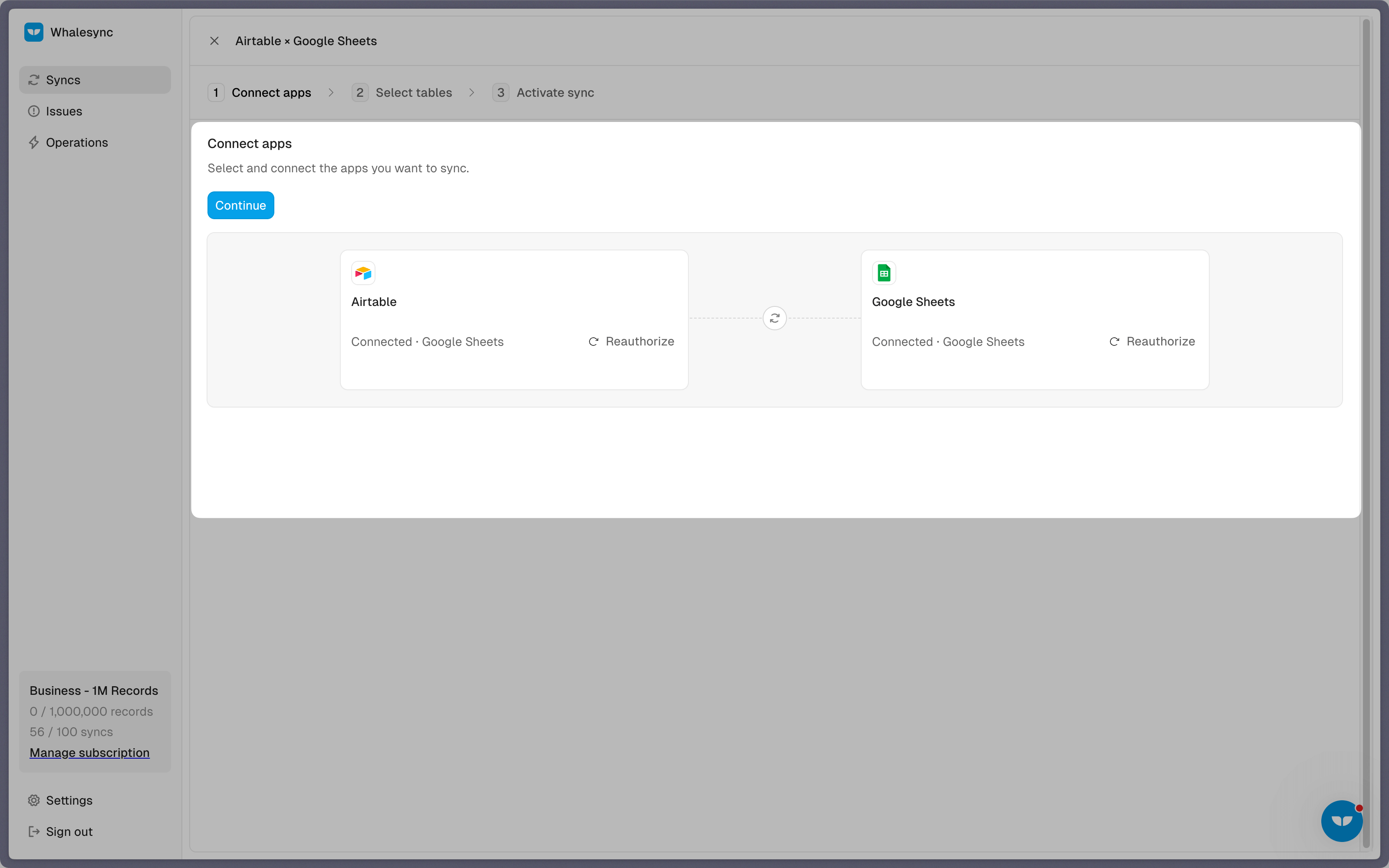 Step 2: Authorize your apps