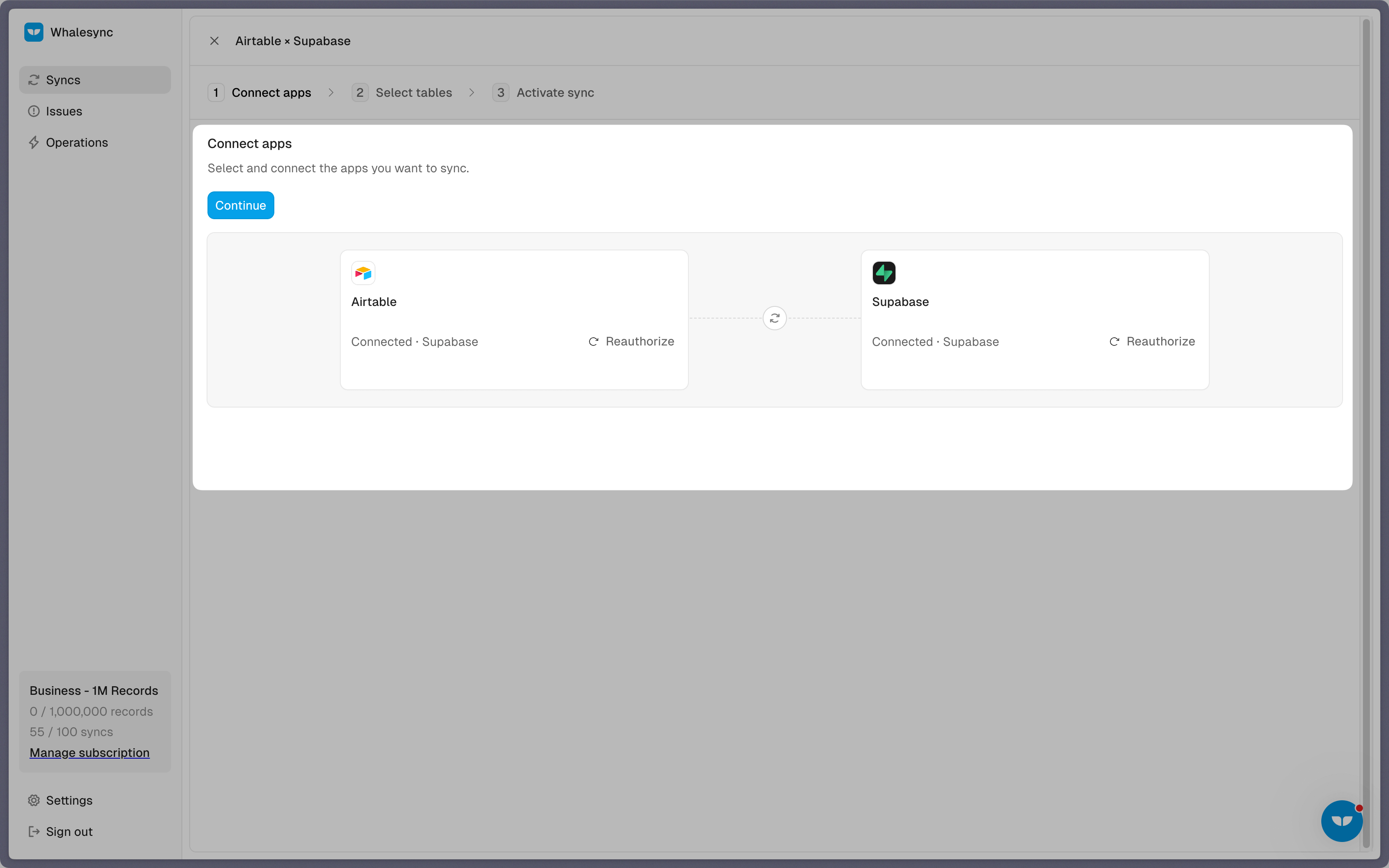 Step 2: Authorize your apps