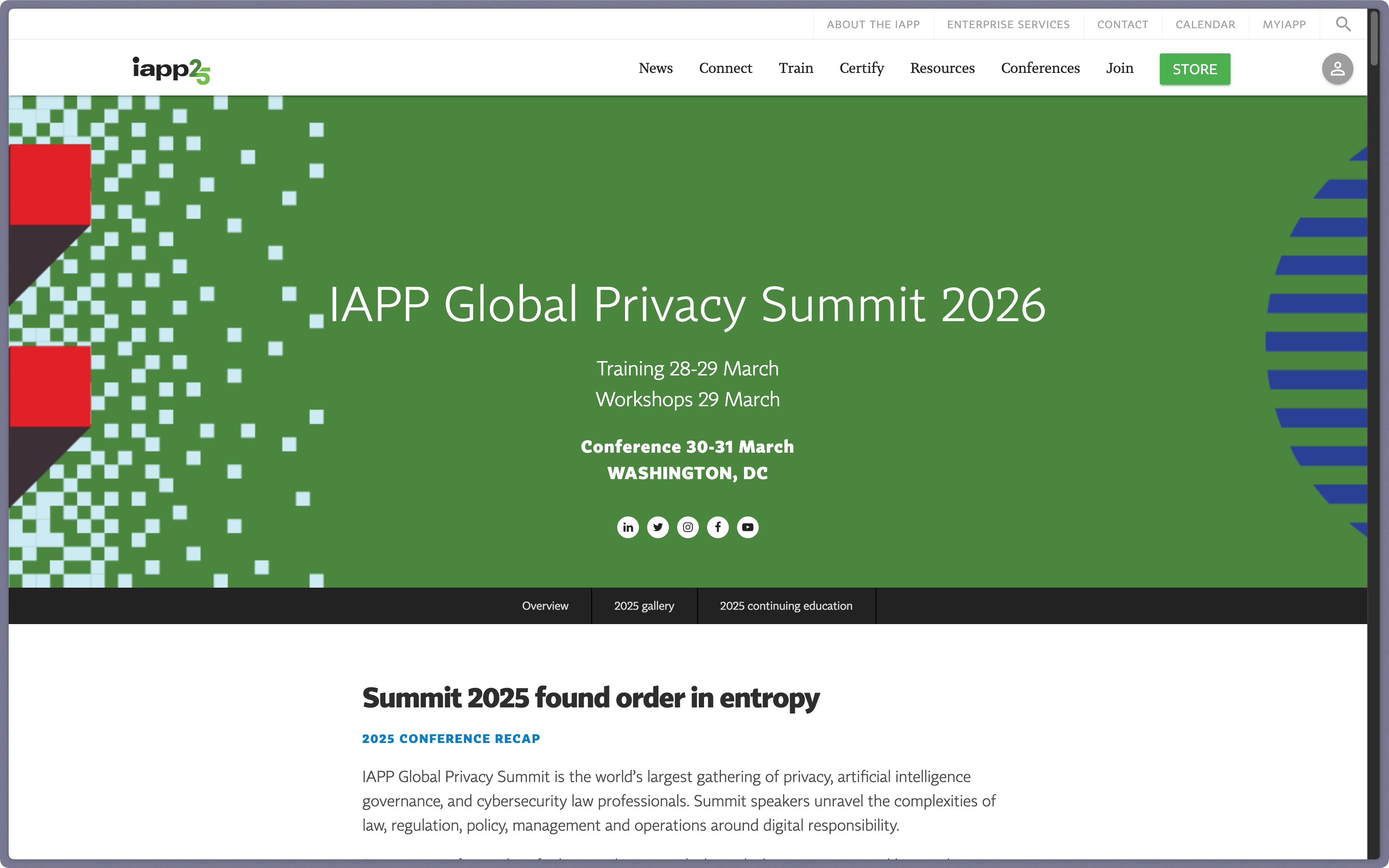 IAPP Global Privacy Summit 2025