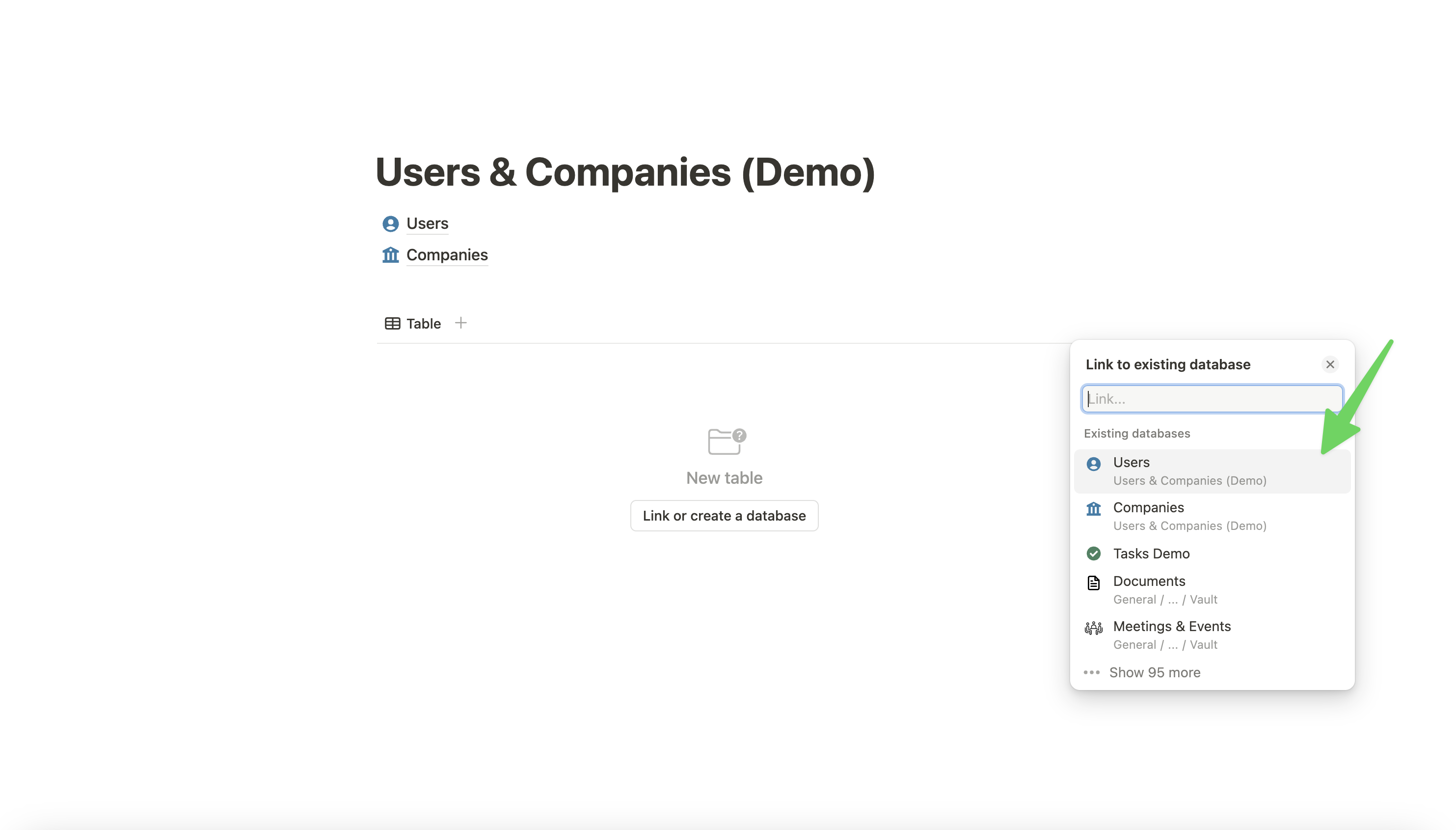 Step 3: Choose your database source