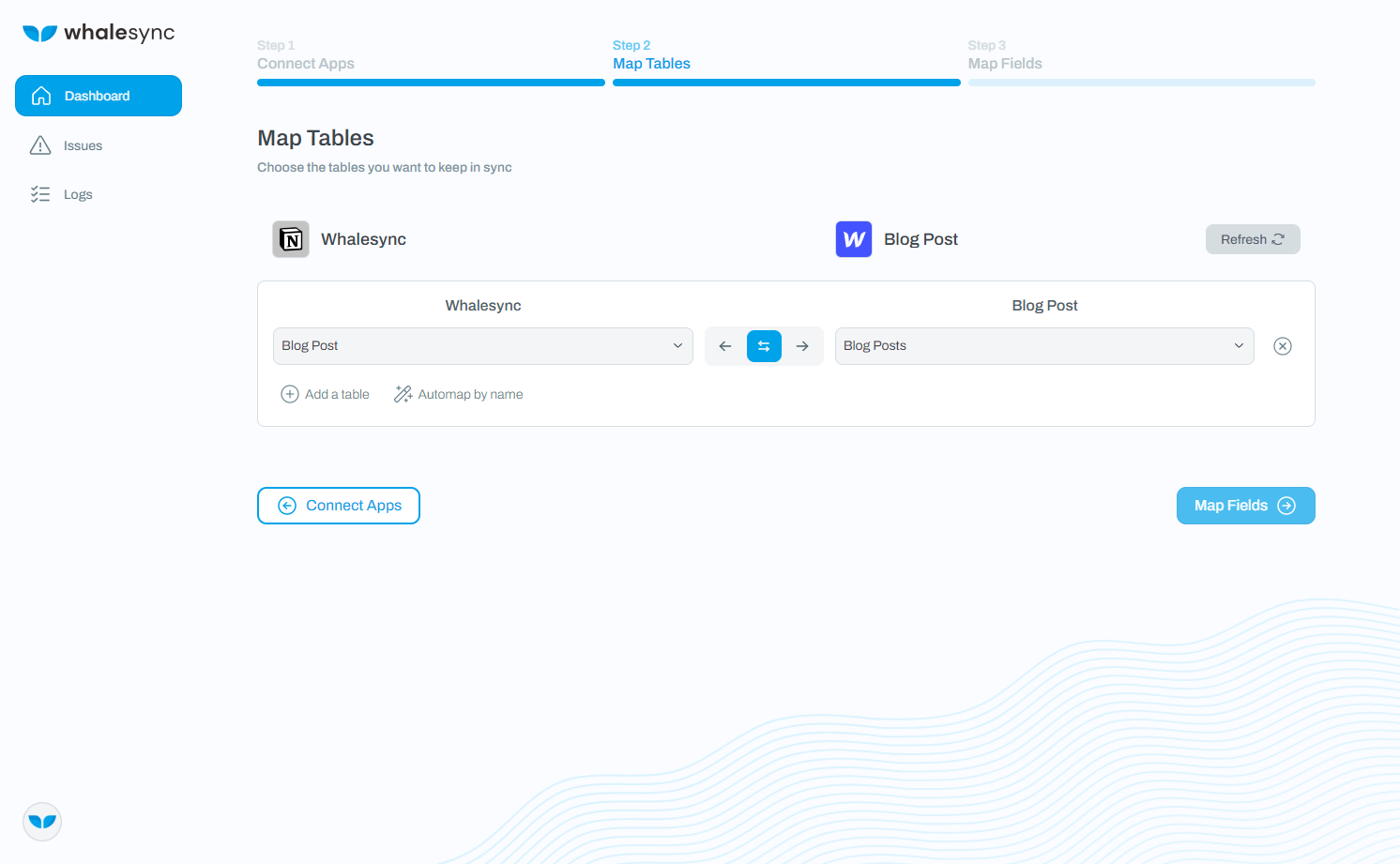 3. Sync your data from Notion to Webflow
