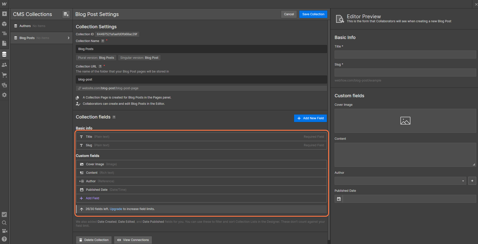 2. Customize your blog page