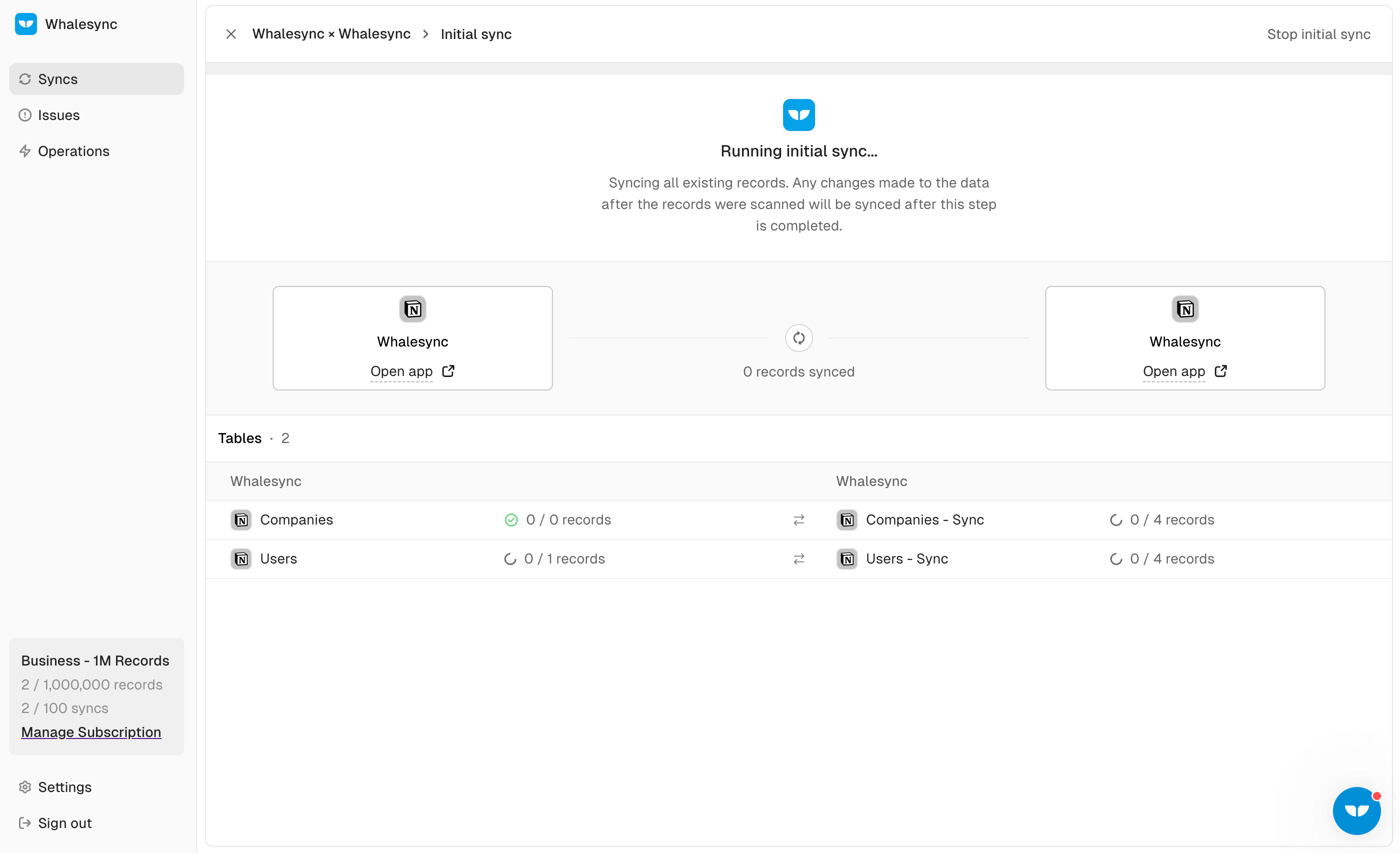 How to link databases across workspaces with Whalesync