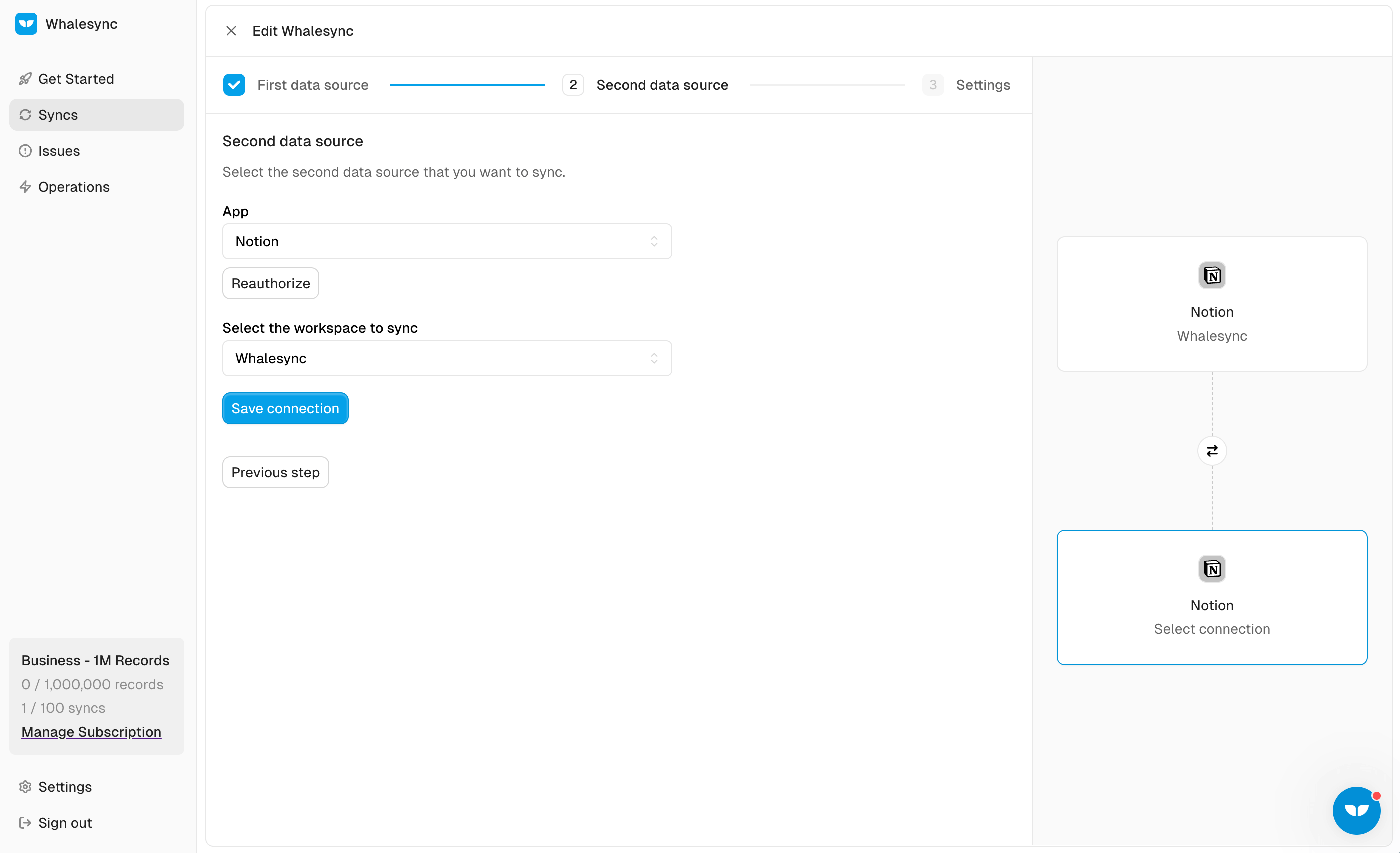 How to link databases across workspaces with Whalesync