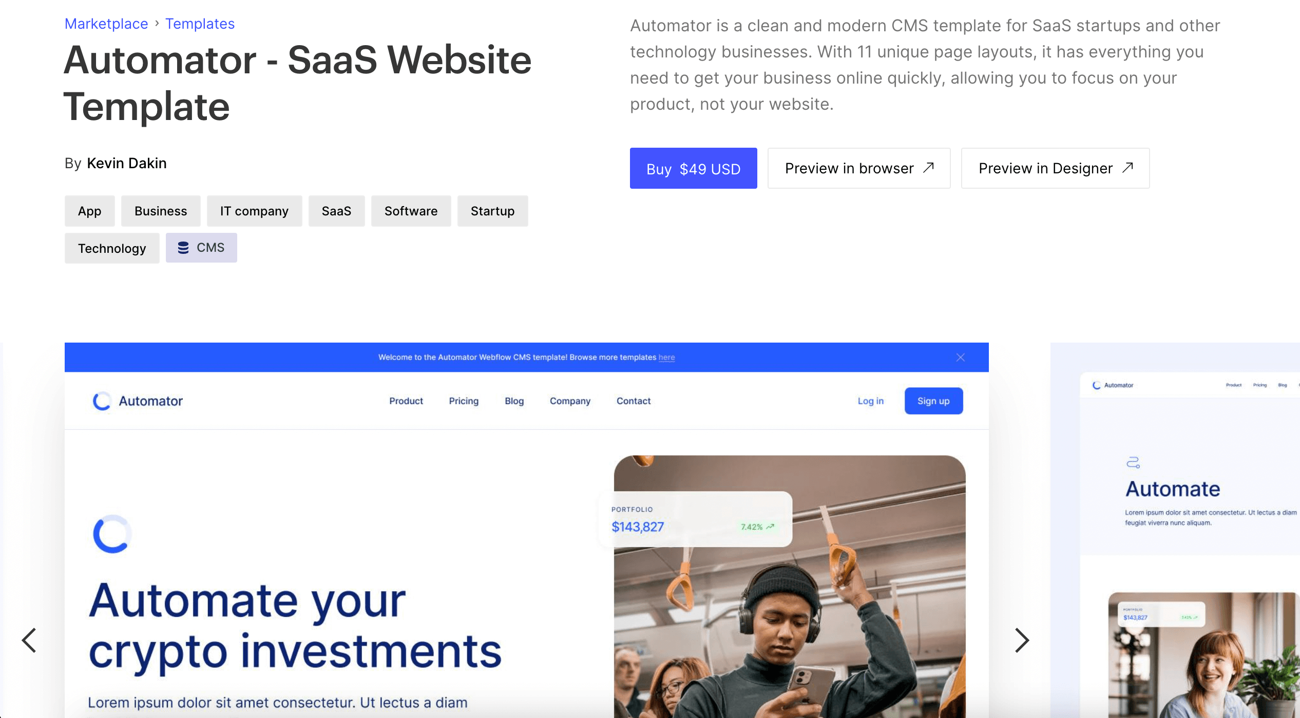 Starting with Webflow