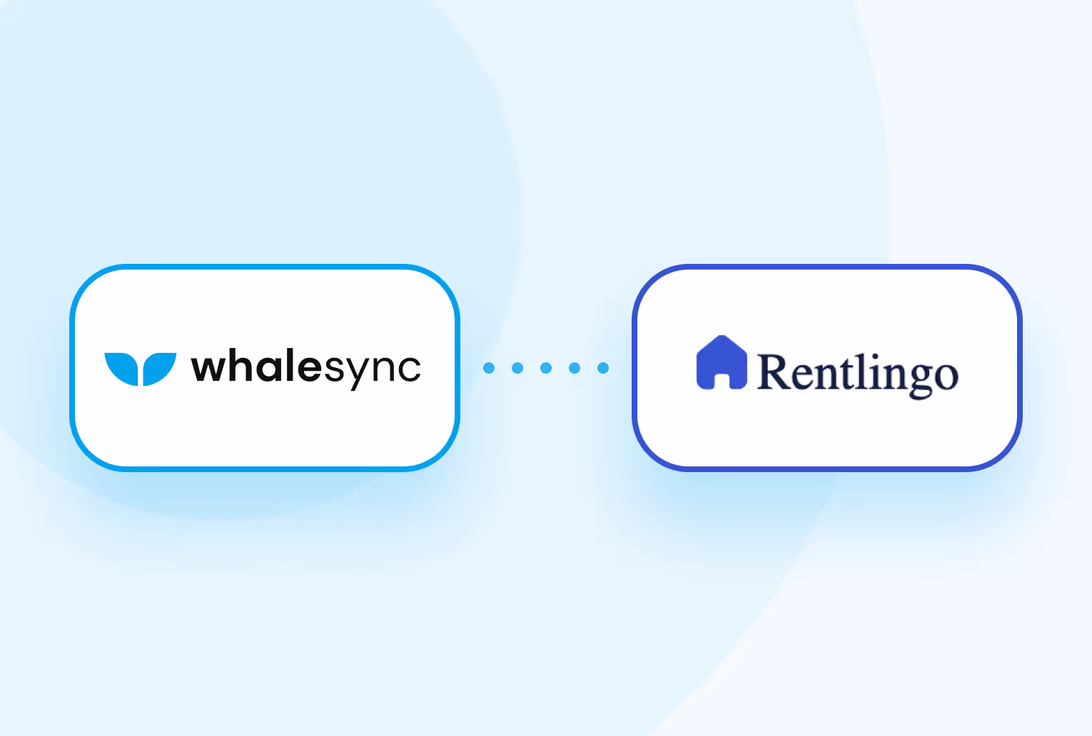 The Whalesync and Rentlingo logos connected, representing Rentlingo's use of Whalesync