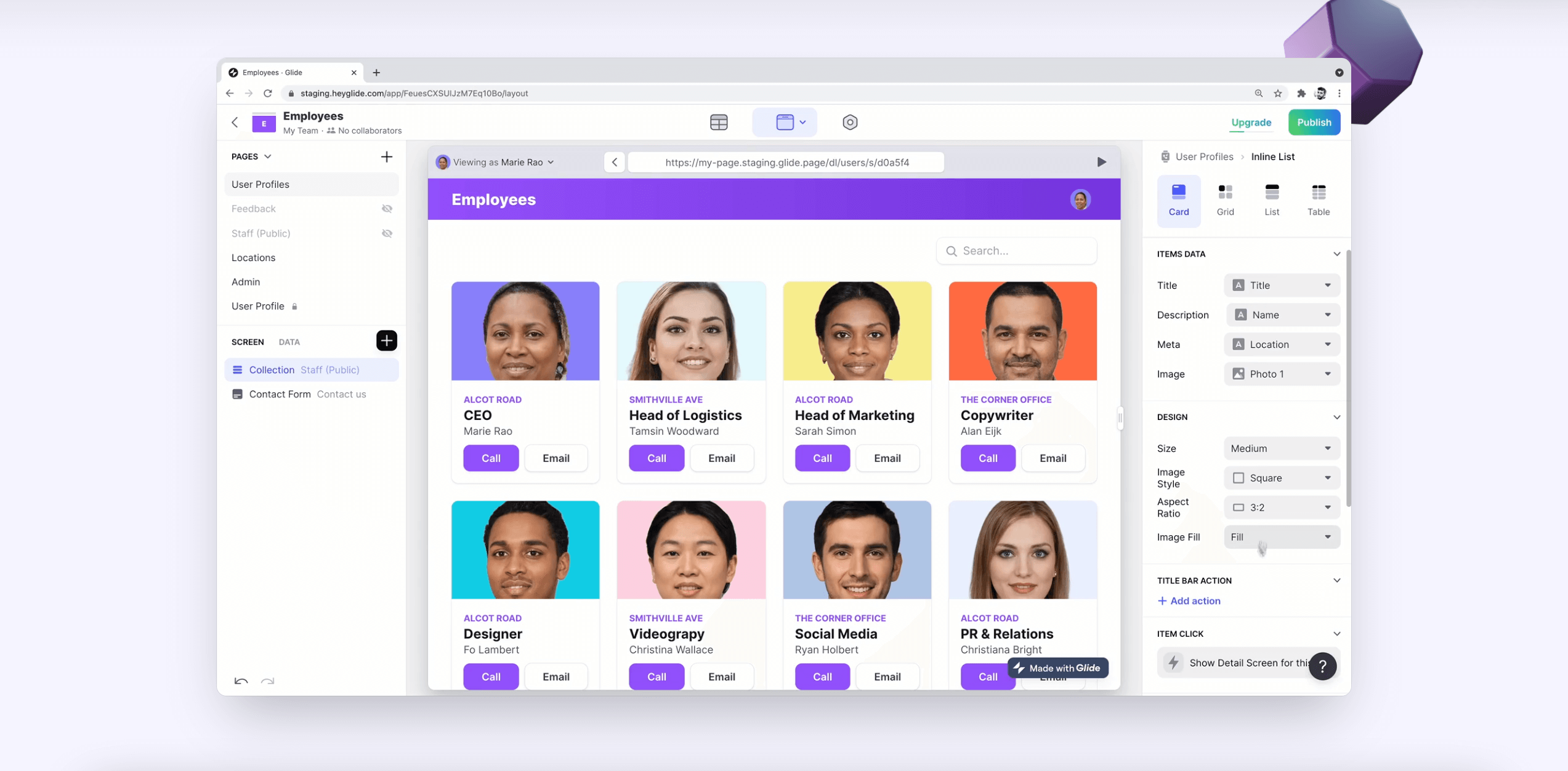 Wized editor